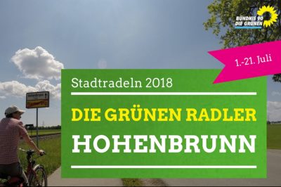 Logo Die GRÜNEN Radler Hohenbrunn