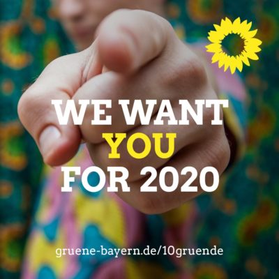 We want you for 2020