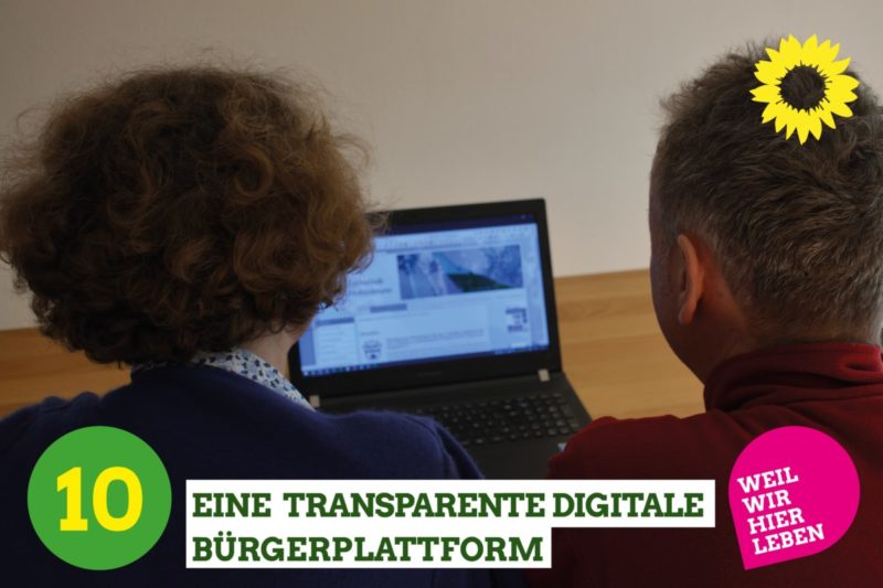 Eine transparente digitale Bürgerplattform