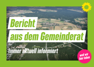 Beitragsbild Bericht aus dem Gemeinderat - Immer aktuell informiert - Weil wir hier leben - Hintergrund: Luftbild Hohenbrunn
