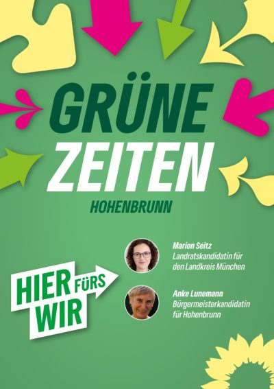 Titelblatt Grüne Zeiten 2025/2